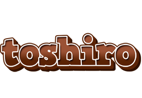 Toshiro brownie logo