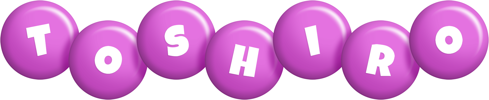 Toshiro candy-purple logo