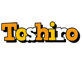 Toshiro cartoon logo