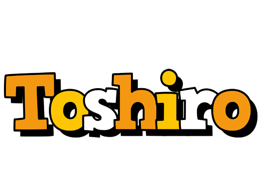 Toshiro cartoon logo
