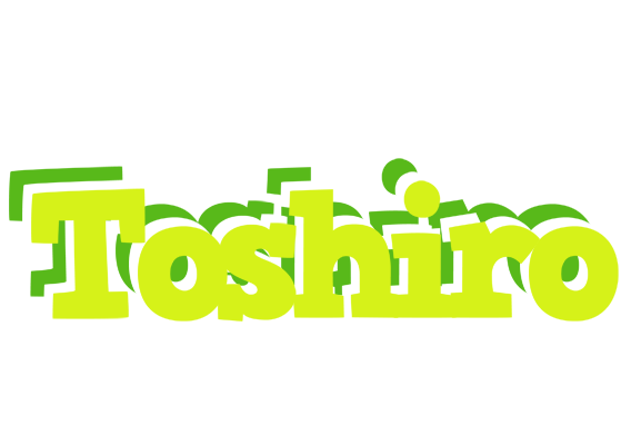 Toshiro citrus logo