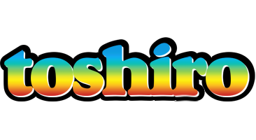 Toshiro color logo