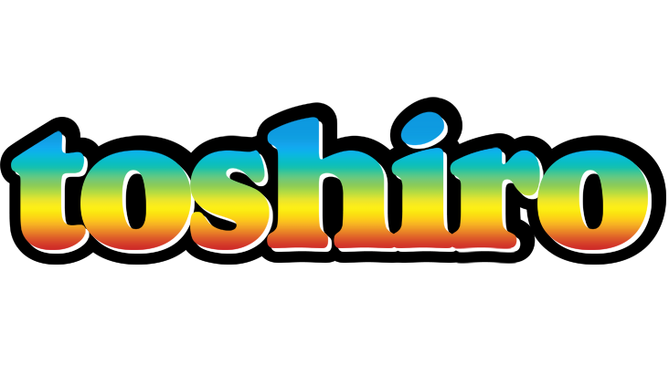 Toshiro color logo