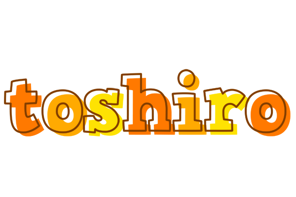 Toshiro desert logo