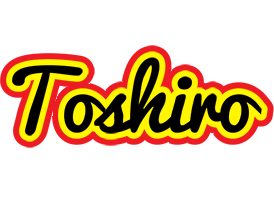 Toshiro flaming logo