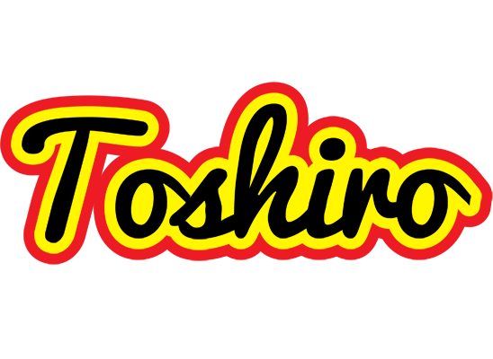 Toshiro flaming logo