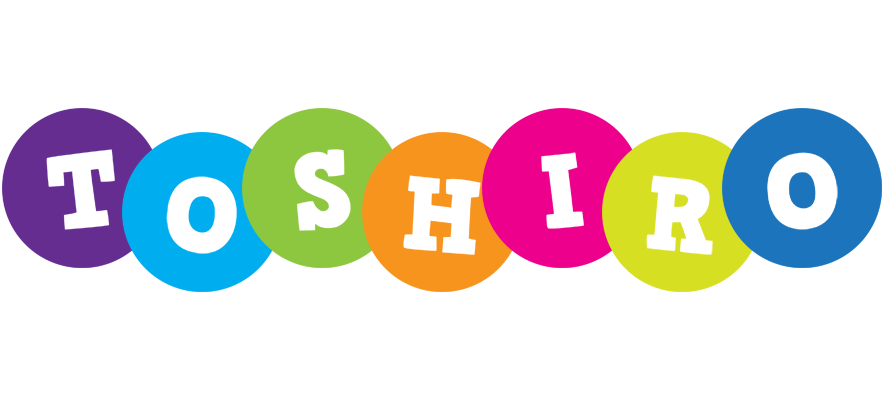 Toshiro happy logo