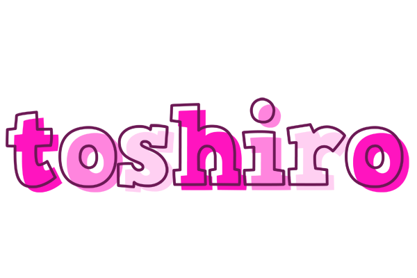 Toshiro hello logo