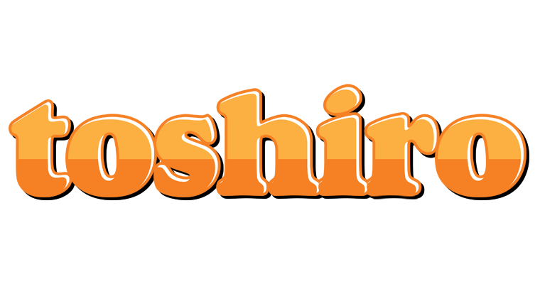 Toshiro orange logo