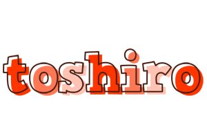 Toshiro paint logo