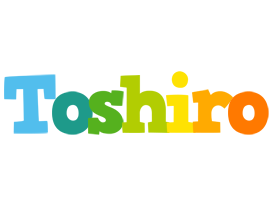 Toshiro rainbows logo