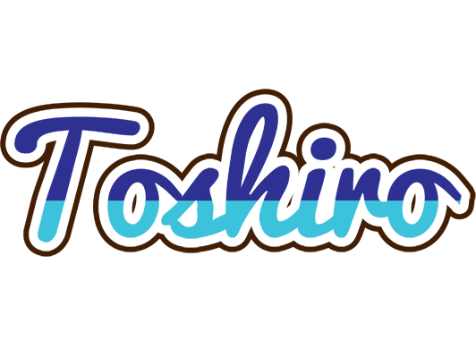 Toshiro raining logo