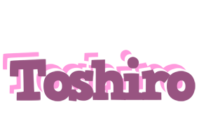 Toshiro relaxing logo