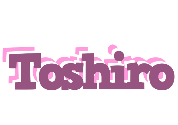 Toshiro relaxing logo