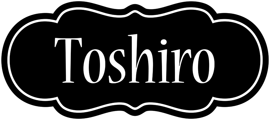 Toshiro welcome logo