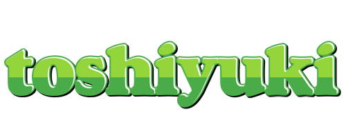 Toshiyuki apple logo