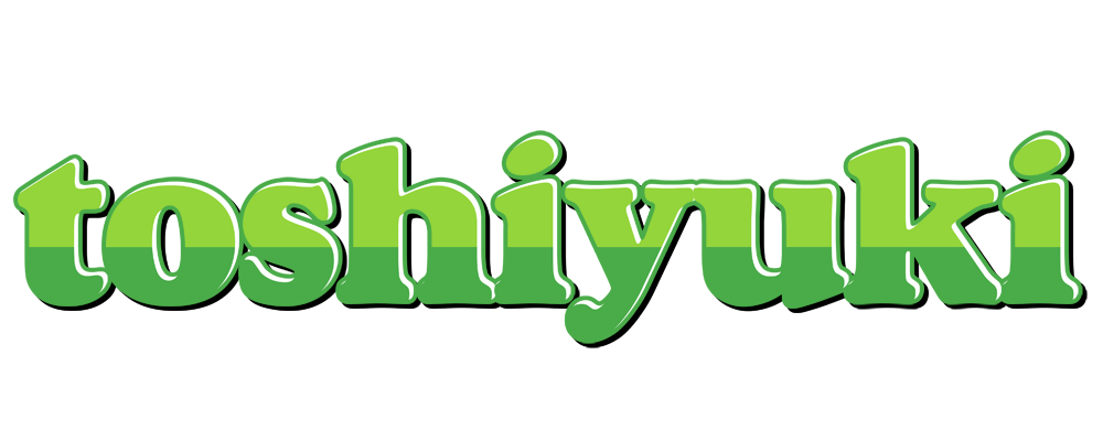 Toshiyuki apple logo