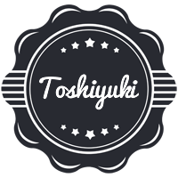 Toshiyuki badge logo