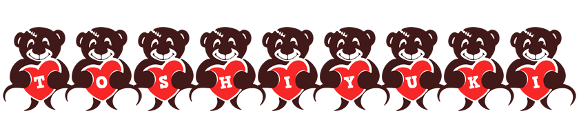 Toshiyuki bear logo