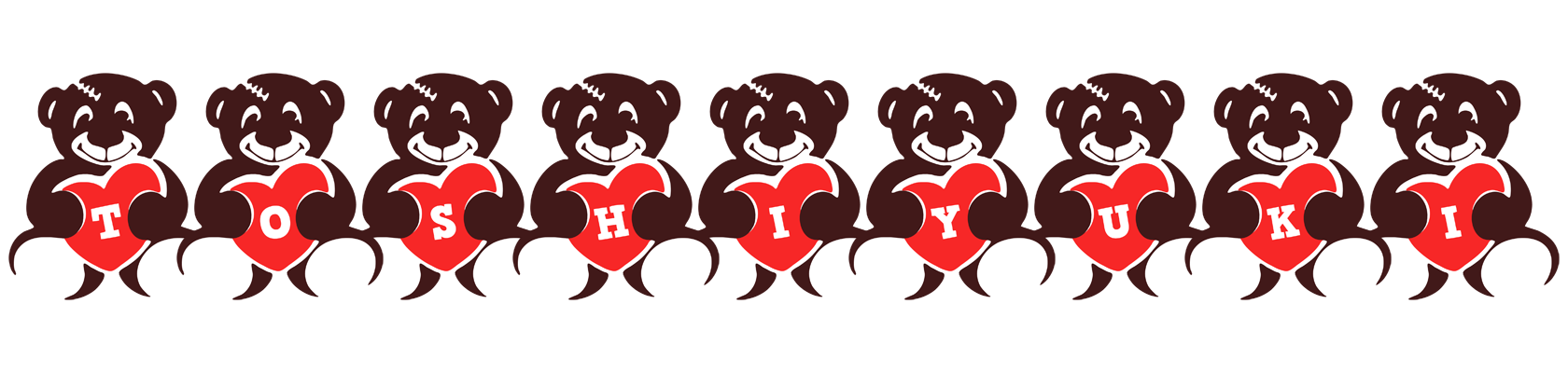 Toshiyuki bear logo