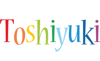 Toshiyuki birthday logo