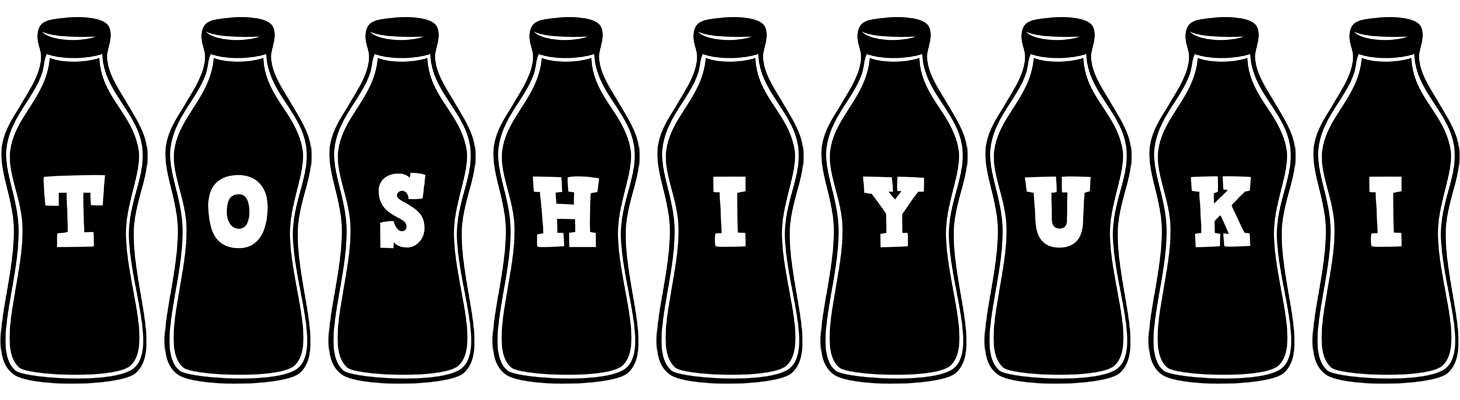 Toshiyuki bottle logo