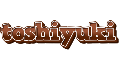 Toshiyuki brownie logo