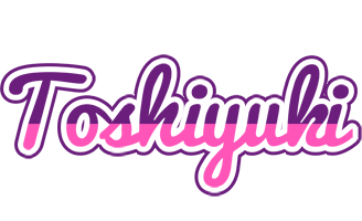 Toshiyuki cheerful logo