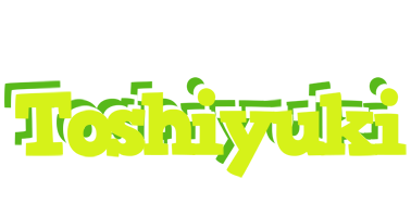 Toshiyuki citrus logo