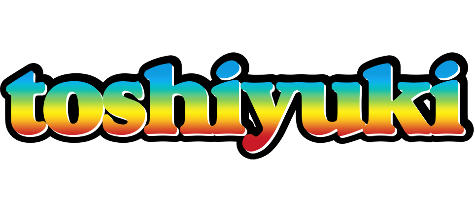 Toshiyuki color logo