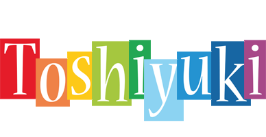 Toshiyuki colors logo