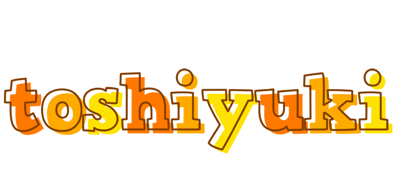 Toshiyuki desert logo