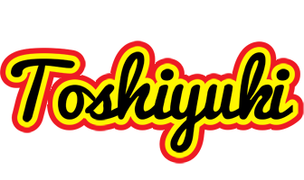 Toshiyuki flaming logo