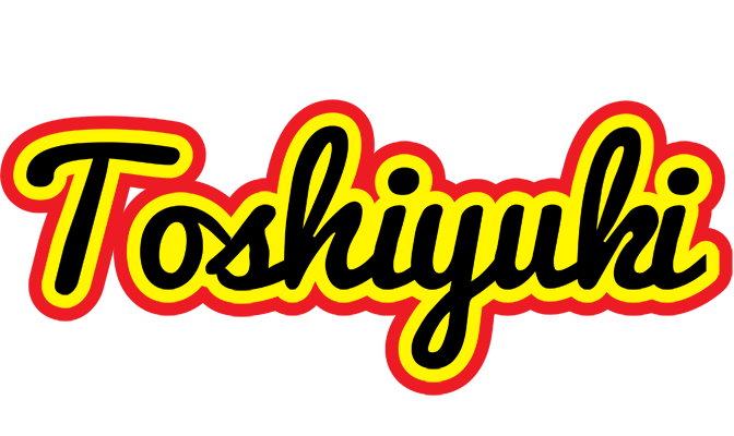 Toshiyuki flaming logo