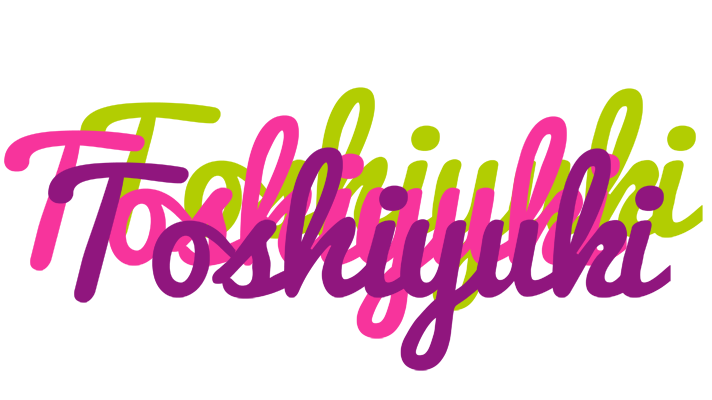 Toshiyuki flowers logo