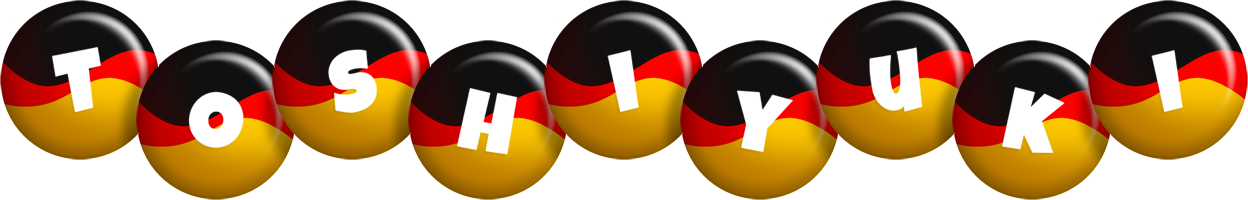 Toshiyuki german logo