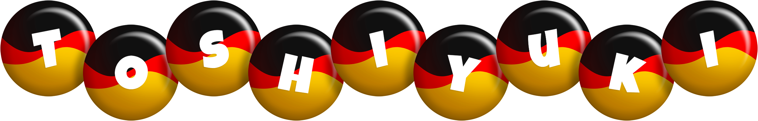 Toshiyuki german logo