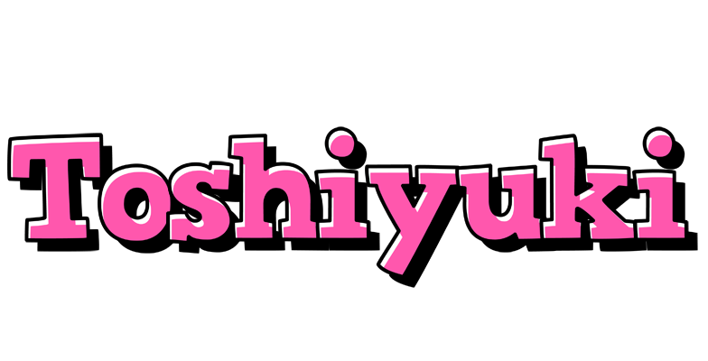 Toshiyuki girlish logo