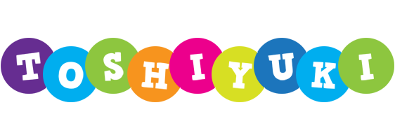 Toshiyuki happy logo