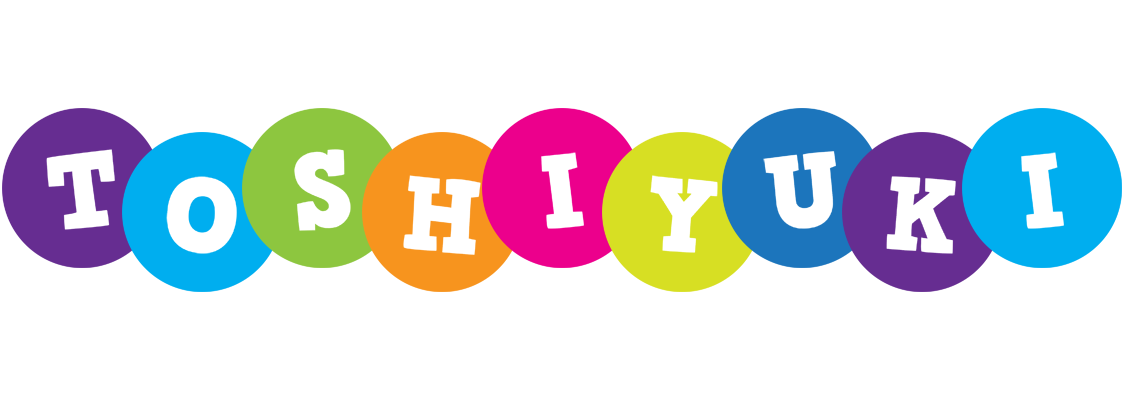 Toshiyuki happy logo