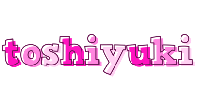 Toshiyuki hello logo