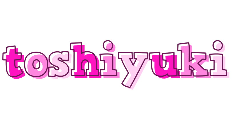 Toshiyuki hello logo