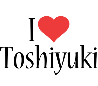 Toshiyuki i-love logo