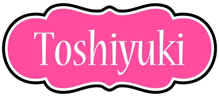 Toshiyuki invitation logo