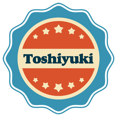 Toshiyuki labels logo