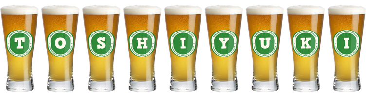 Toshiyuki lager logo