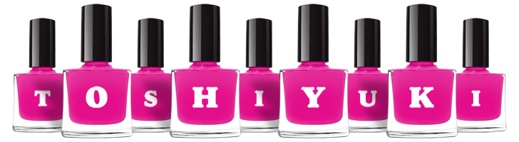 Toshiyuki nails logo