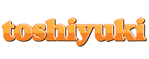 Toshiyuki orange logo
