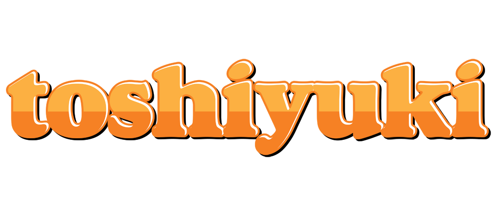 Toshiyuki orange logo