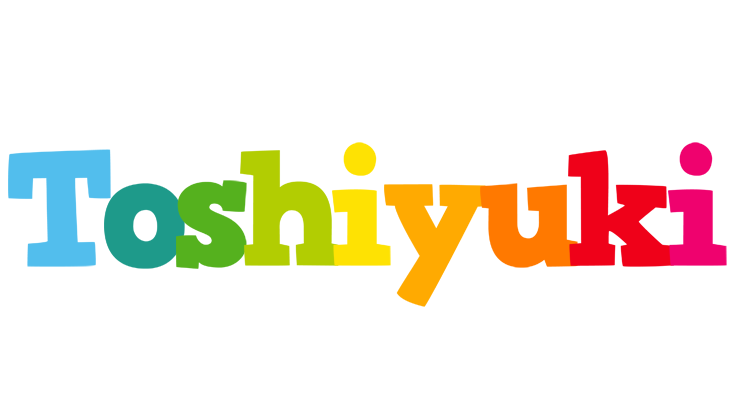 Toshiyuki rainbows logo